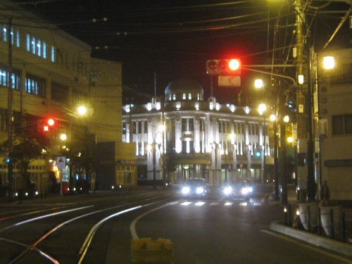 夜景十字街駅